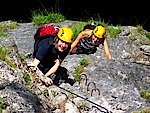 Klettersteig Hexenkessel